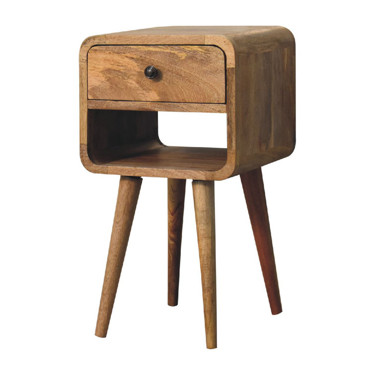 Alpen Home Bressyln Solid Wood Bedside Table Wayfair.co.uk